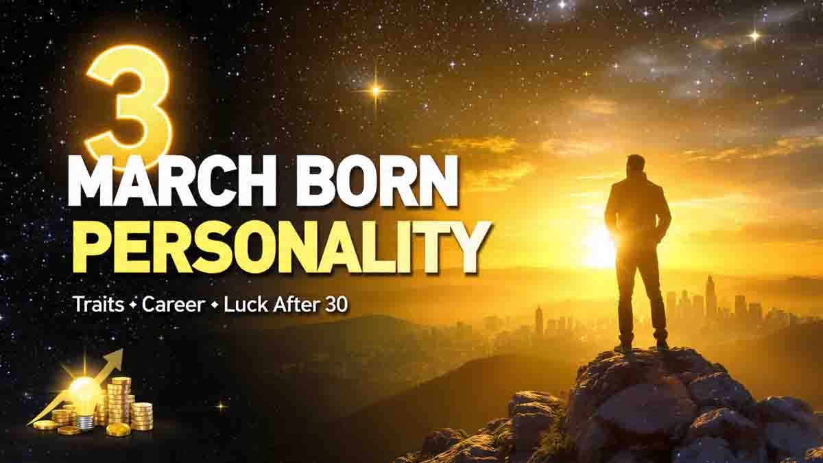 March Born Personality traits and career success prediction based on numerology