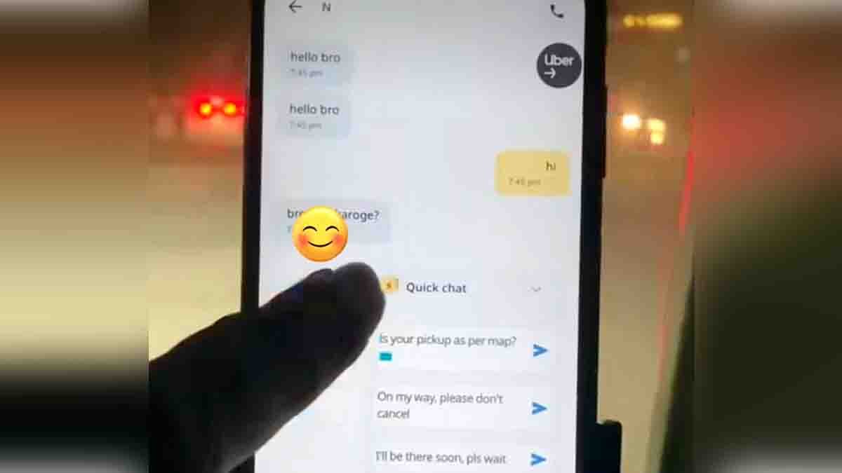 Gurugram Uber Driver : ಇಸ್ಕಾನ್ ದೇವಸ್ಥಾನಕ್ಕೆ ಹೋಗಲು ಟ್ಯಾಕ್ಸಿ ಬುಕ್ ಮಾಡಿ ಚಾಲಕನಿಗೆ ಗ್ರಾಹಕ ಕೇಳಿದ್ದೇನು? ಶಾಕಿಂಗ್ ವಿಡಿಯೋ ವೈರಲ್...! 2 Uber driver in Gurugram faces online harassment from passenger through ride app chat