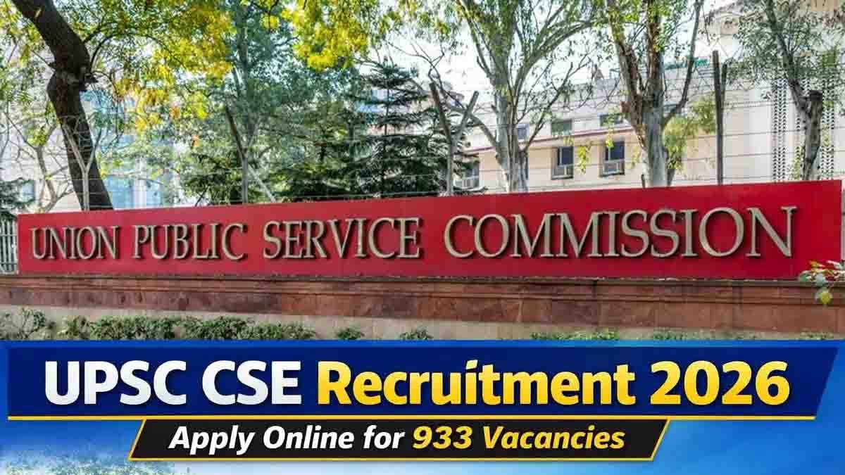 UPSC CSE & IFS 2026 ಅಧಿಸೂಚನೆ ಪ್ರಕಟ: 933 ಹುದ್ದೆಗಳ ಭರ್ಜರಿ ನೇಮಕಾತಿ, ಇಲ್ಲಿದೆ ಪೂರ್ಣ ಮಾಹಿತಿ...! 1 UPSC Civil Services Exam 2026 notification with 933 vacancies and online application details