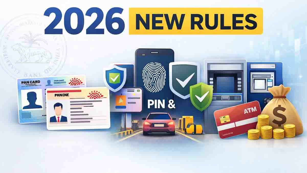 Financial Year 2026 new rules India RBI digital payments PAN card FASTag ATM changes