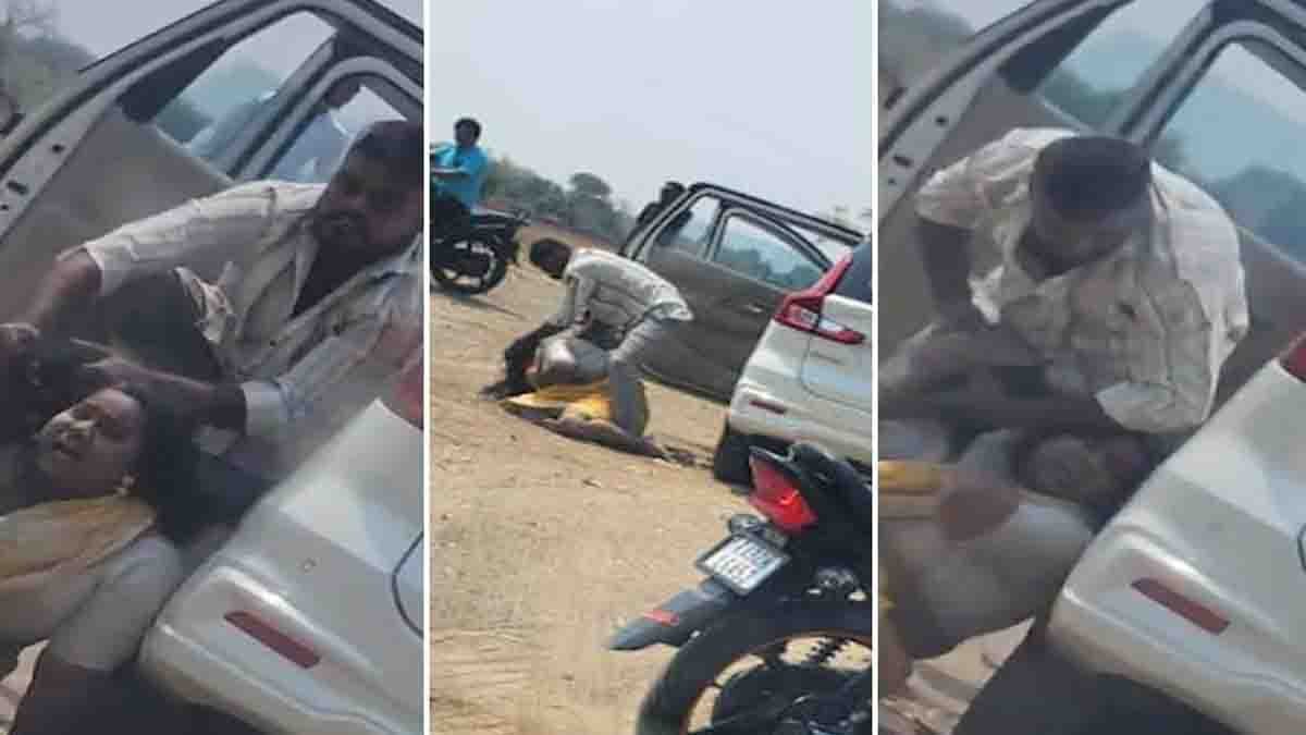 Kalaburagi Brutal Murder : ಕಲಬುರಗಿಯಲ್ಲಿ ಪತ್ನಿಯ ಕತ್ತು ಸೀಳಿ, ಹೆಣದ ಮೇಲೆ ಕಾರು ಹರಿಸಿದ ರಾಕ್ಷಸ ಪತಿ! 1 Kalaburagi brutal murder where husband killed wife in broad daylight near Afzalpur shocking crime scene Karnataka