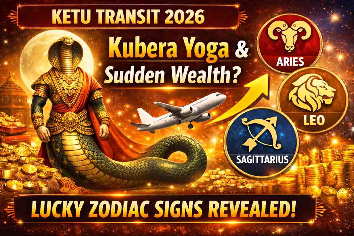 Ketu transit in Magha Nakshatra brings wealth and success to Aries Leo Sagittarius