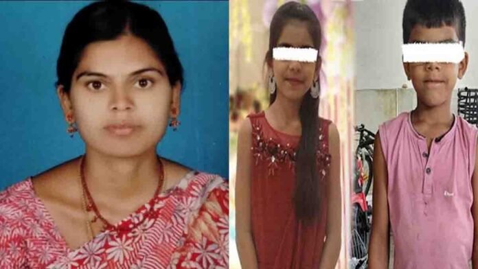 Mother attacks children Telangana incident where daughter dies and son escapes in Yadadri Bhuvanagiri district