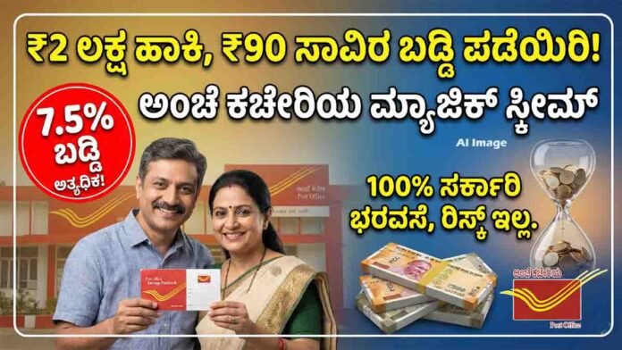 Post Office Deposit Scheme India 2026 interest rates safe government investment plan