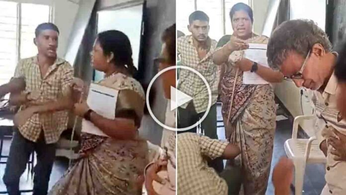 Student punches teacher during argument inside Andhra Pradesh school classroom