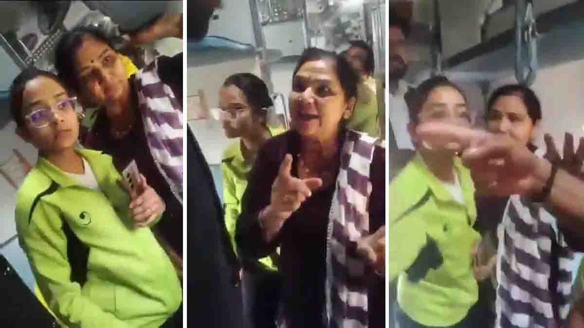 Viral Train Fight Haridwar incident where mother and daughter allegedly forced passengers off the train
