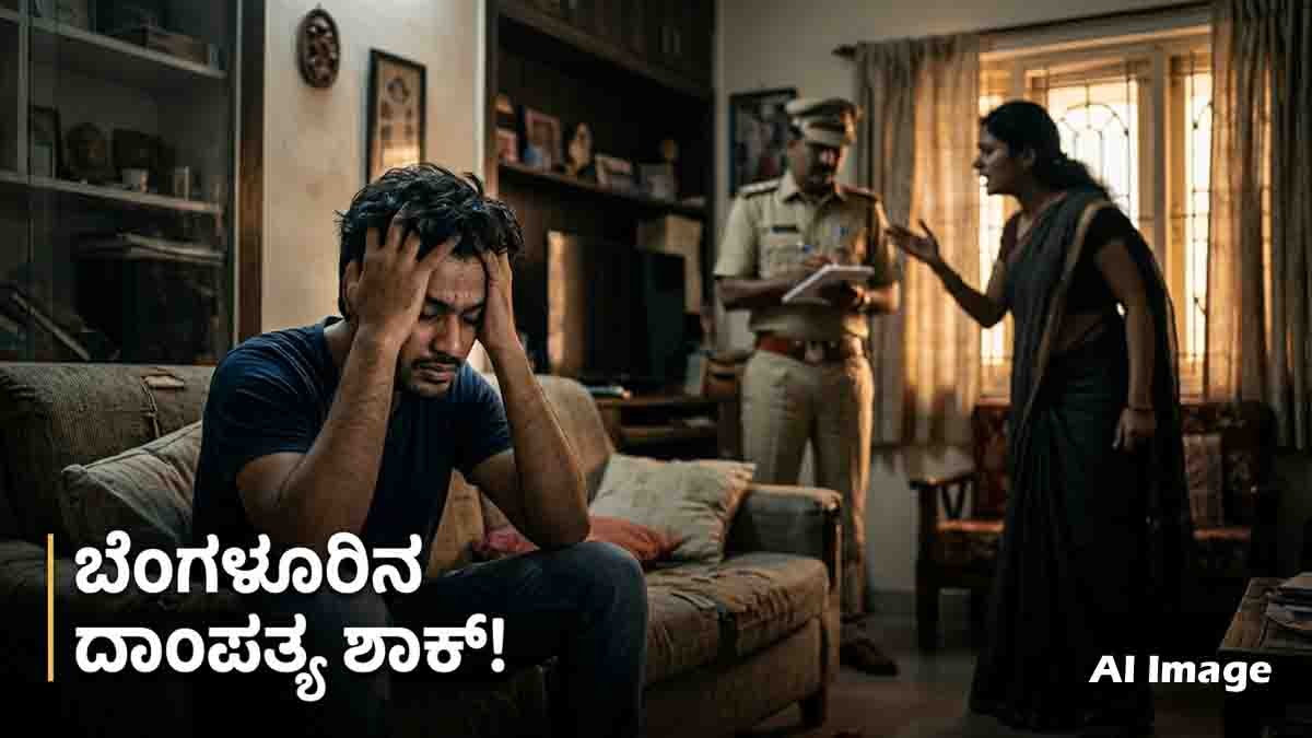 Bengaluru marital case where husband complains against wife for harassment and unusual behavior