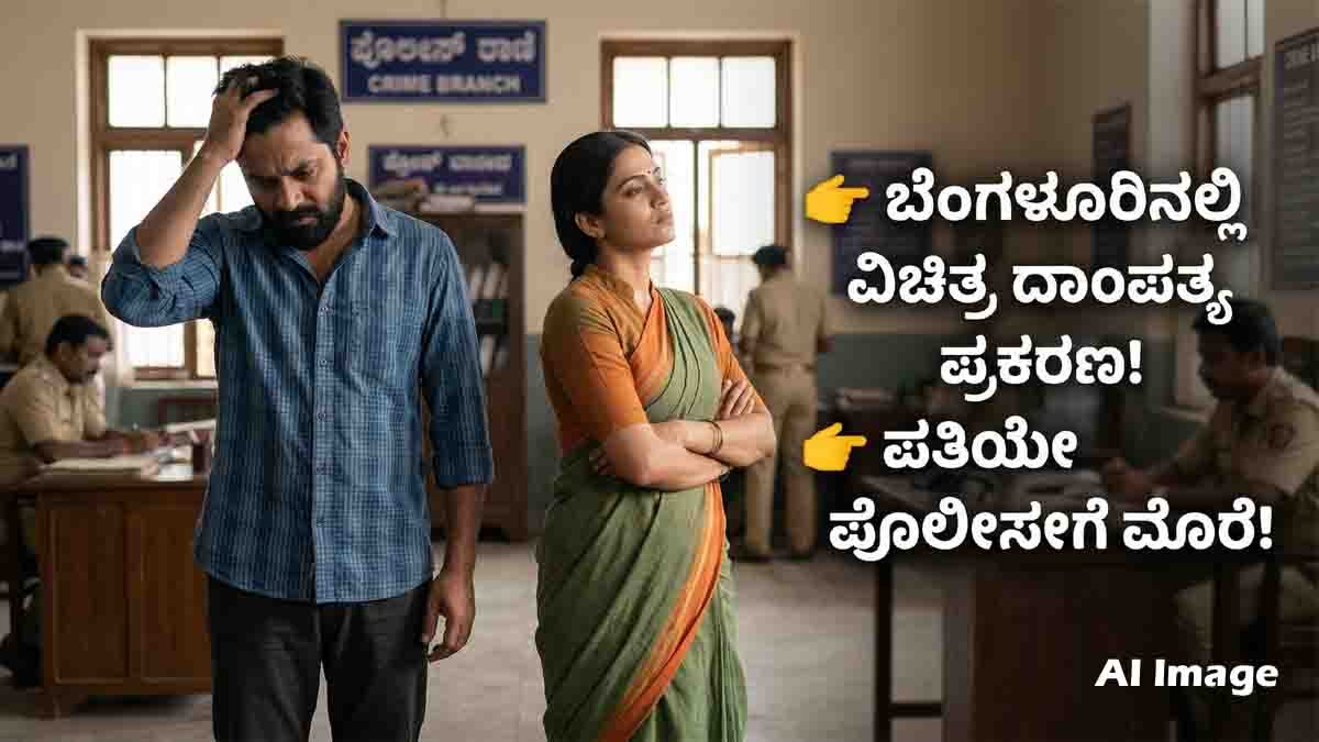 Bengaluru marital case where husband complains against wife for harassment and unusual behavior