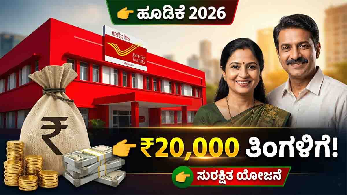 India Post MIS scheme 2026 monthly income ₹20000 investment plan safe government scheme