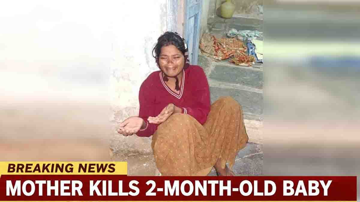 Crime News incident where a mother allegedly killed her two-month-old baby in Nagarkurnool district of Telangana