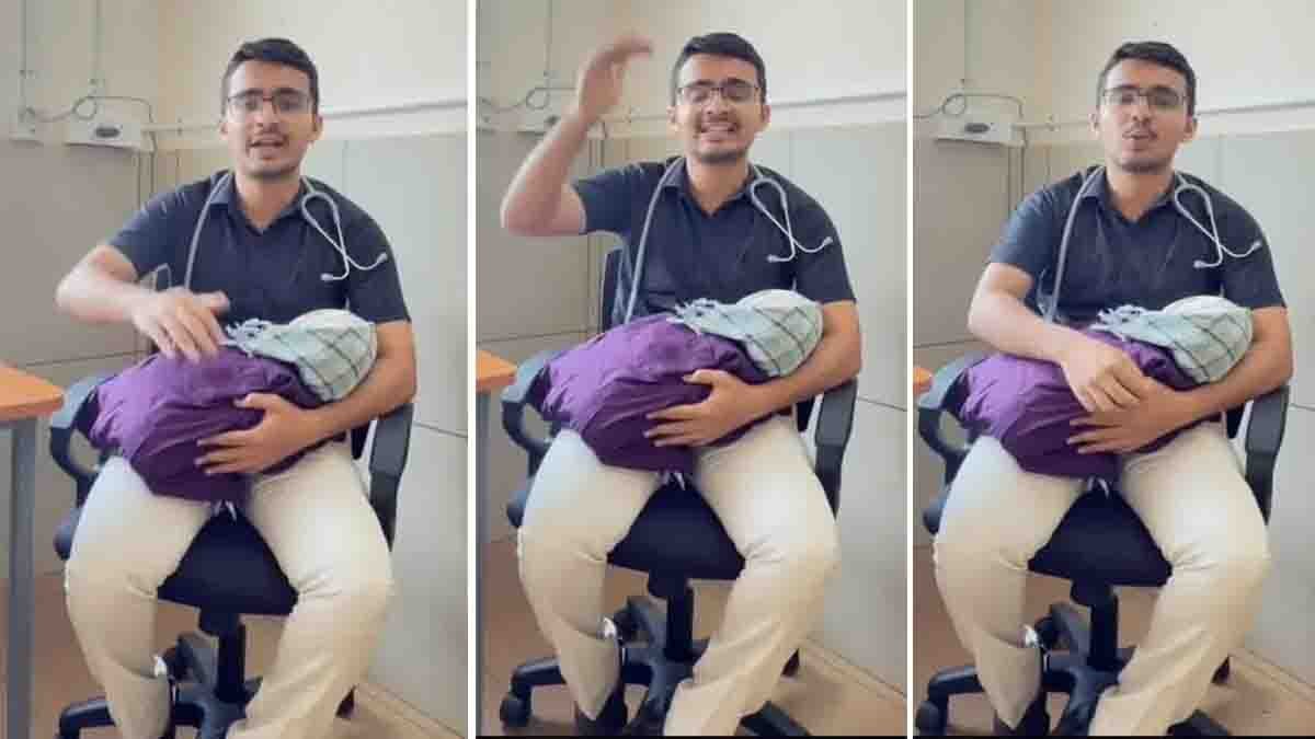 Health awareness guide showing infant choking first aid steps after Mysuru baby tragedy