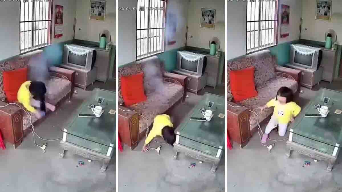 Mobile Phone Explosion caught on CCTV while a young girl was using a phone during charging