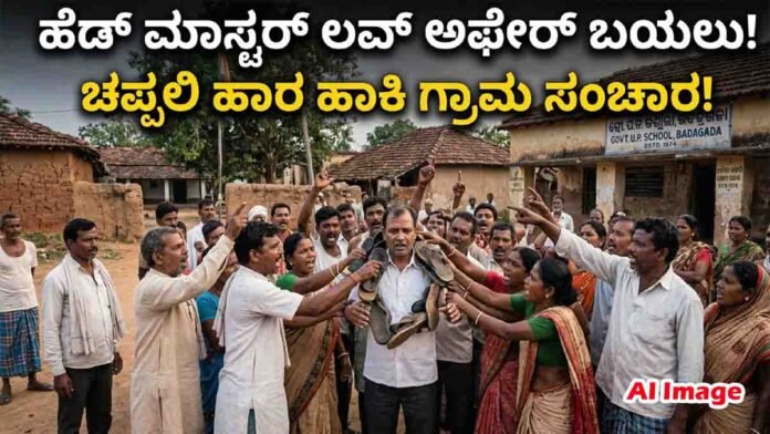 Odisha headmaster caught red handed with mid day meal cook inside school room by angry villagers