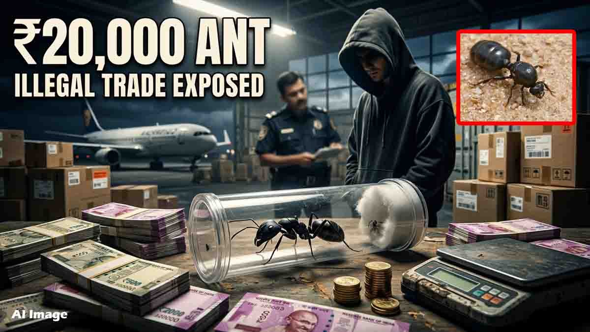 African Queen Ants Selling for ₹20,000: Shocking Black Market Trade Explained