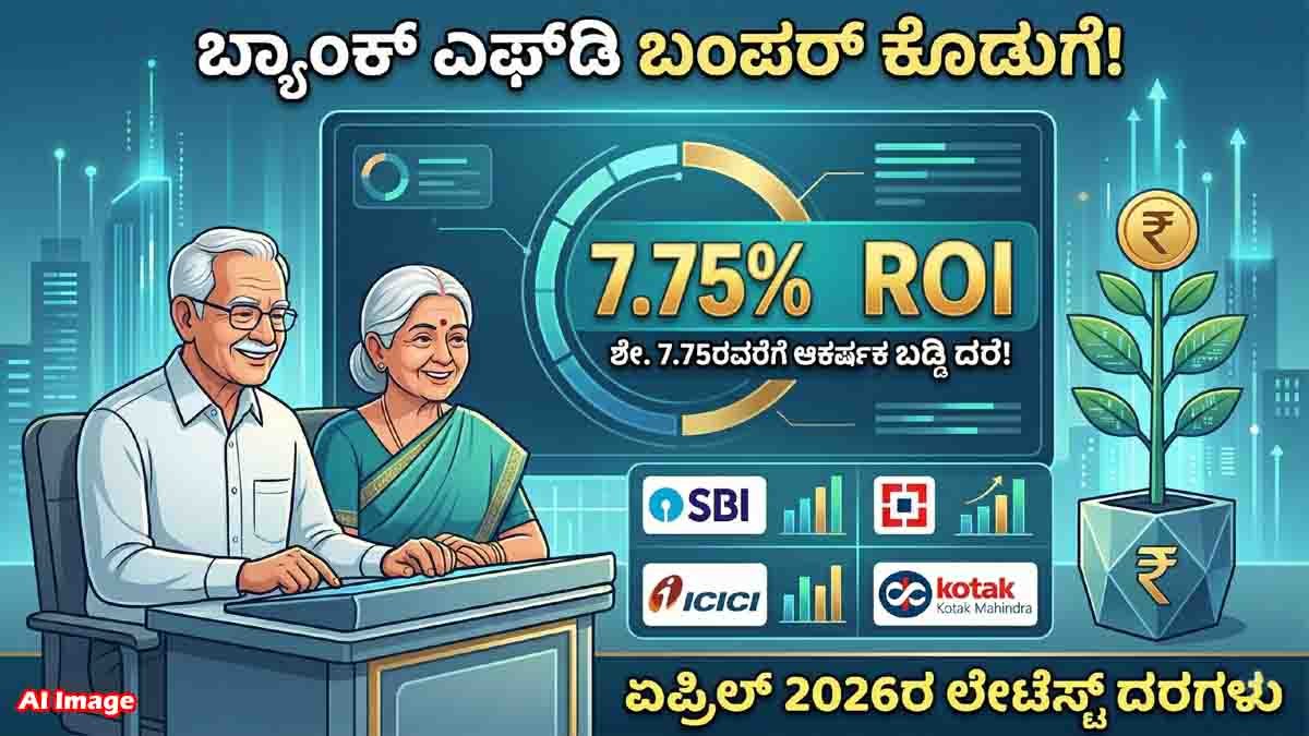 Bank FD Interest Rates latest update April 2026 India SBI HDFC ICICI Kotak