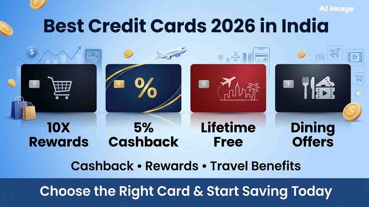 best credit cards 2026 India cashback rewards travel benefits comparison