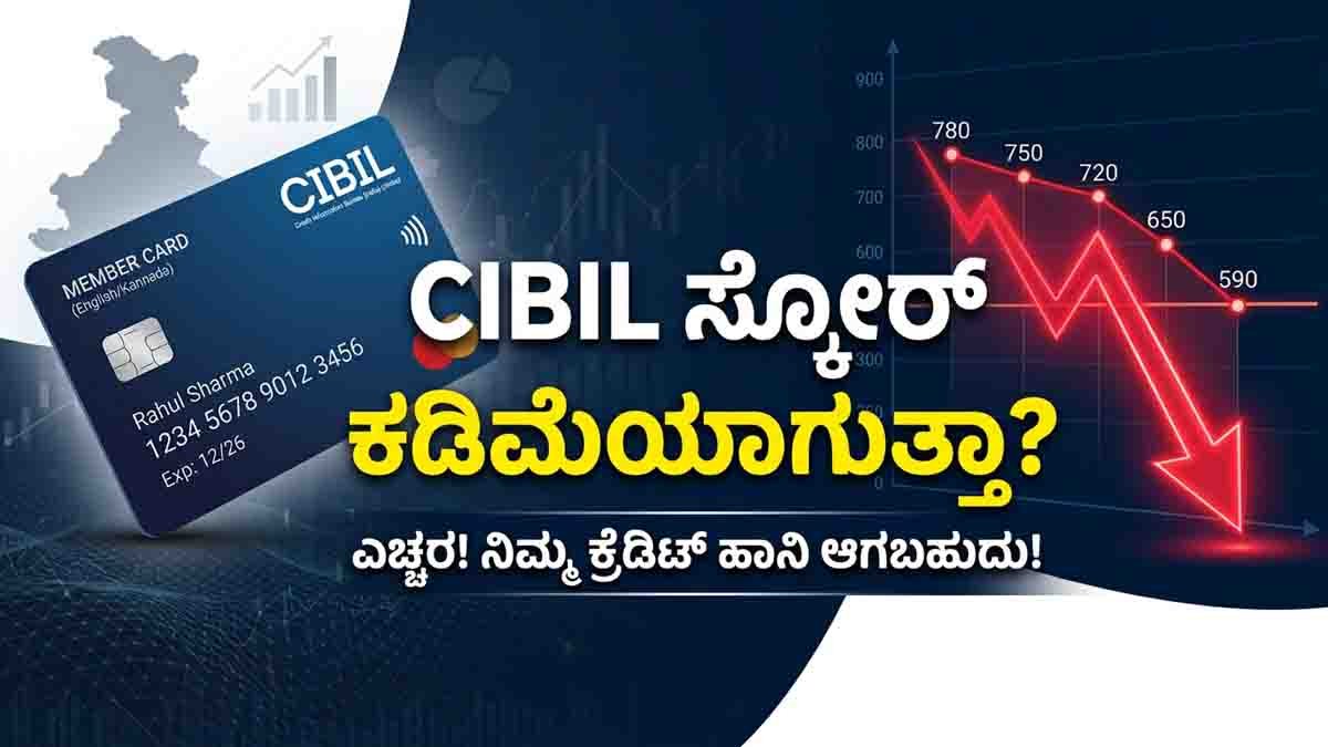Credit card inactive effect on CIBIL score India financial tips