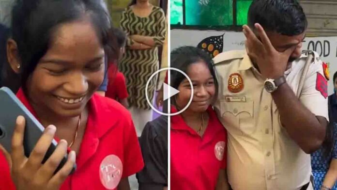Delhi girl crying with happiness after passing 10th board exam viral moment