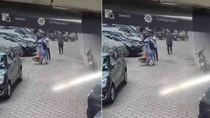 Mumbai dog assault case where man kicks pet dog in Dahisar housing society CCTV footage