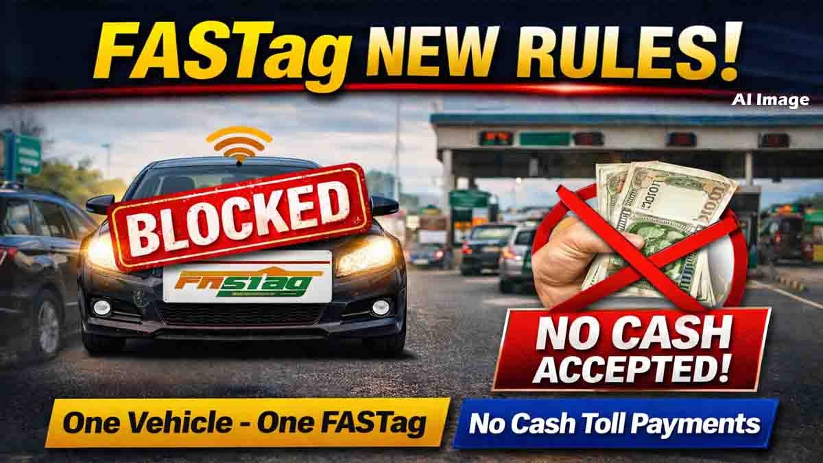 FASTag new rules India one vehicle one FASTag toll system update