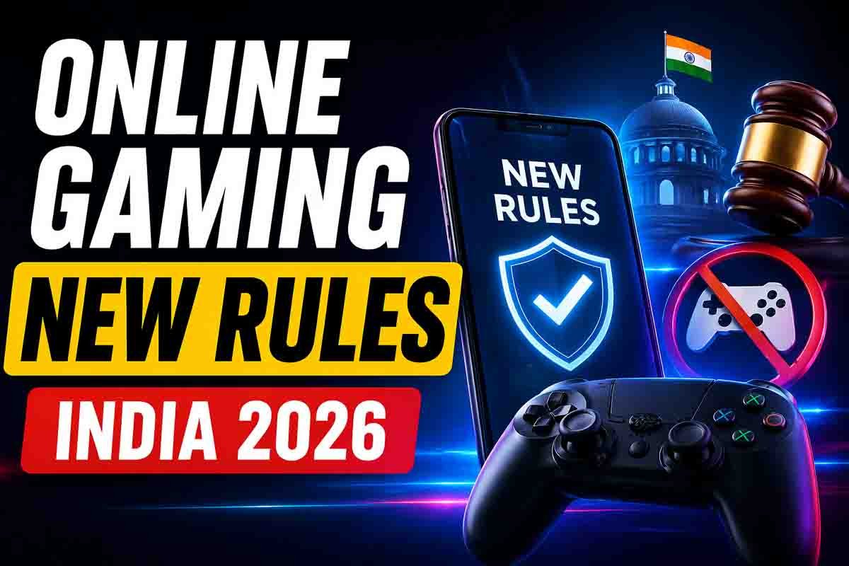 Online Gaming New Rules India 2026 regulation money games skill games esports law update