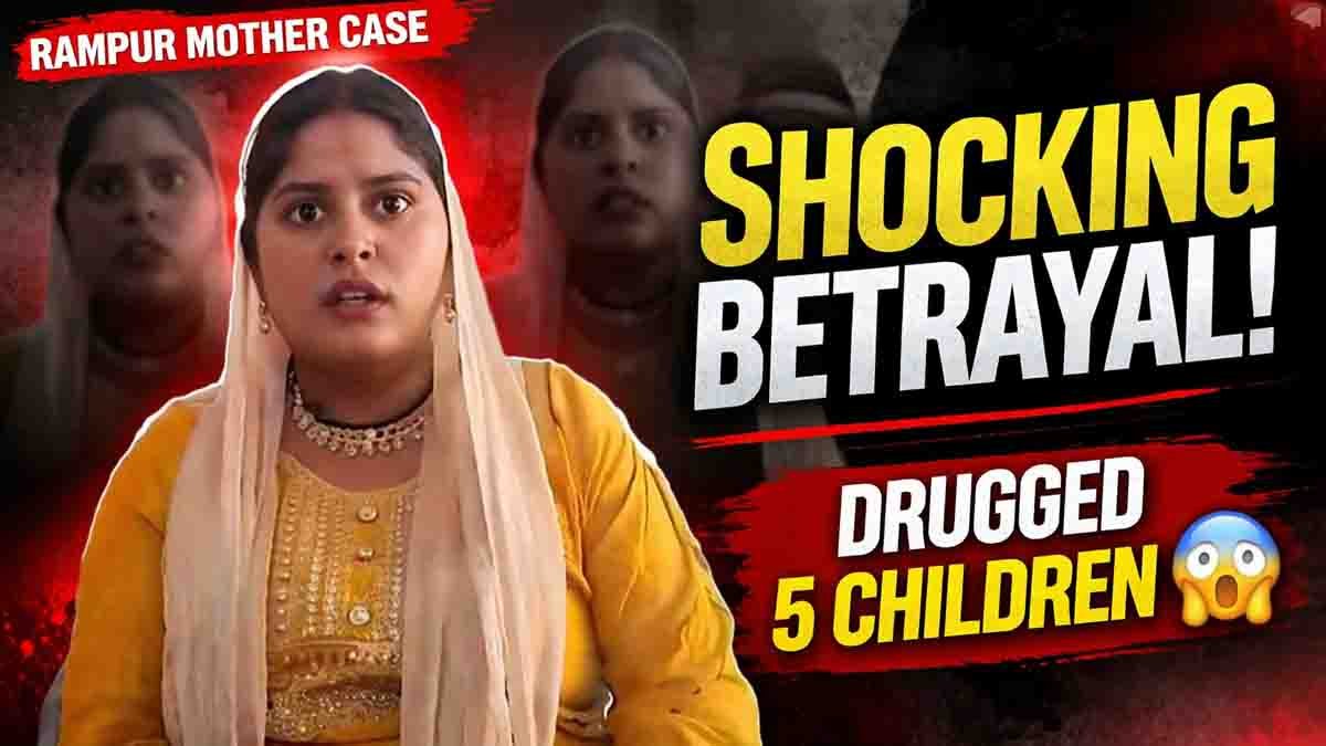 rampur mother case woman gives sleeping pills to children and runs away with lover shocking crime