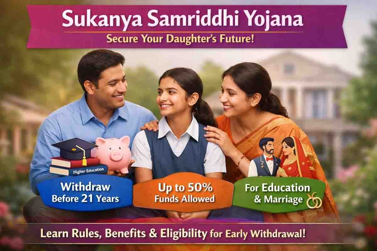 Parents investing in Sukanya Samriddhi Yojana scheme for daughter education and marriage