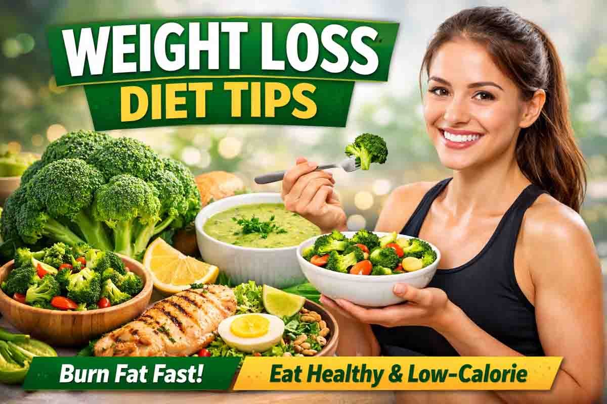 Weight Loss Diet Tips : ಹೊಟ್ಟೆಯ ಕೊಬ್ಬು ಕರಗುತ್ತಿಲ್ಲವೇ? ಜಿಮ್ಗೆ ಹೋಗದೆ ಸುಲಭವಾಗಿ ತೂಕ ಇಳಿಸಲು ಇಲ್ಲಿವೆ 5 ಮಾರ್ಗಗಳು! 1 Weight loss diet tips with broccoli healthy low calorie foods and balanced nutrition