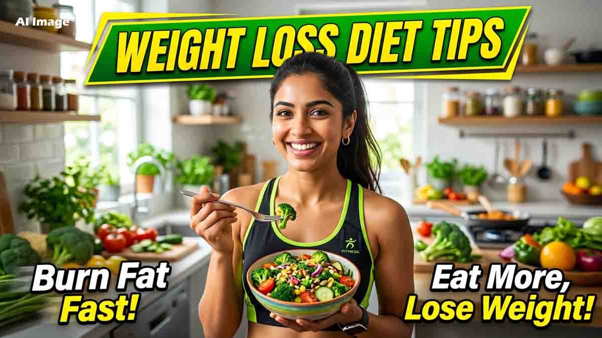 Weight Loss Diet Tips : ಹೊಟ್ಟೆಯ ಕೊಬ್ಬು ಕರಗುತ್ತಿಲ್ಲವೇ? ಜಿಮ್ಗೆ ಹೋಗದೆ ಸುಲಭವಾಗಿ ತೂಕ ಇಳಿಸಲು ಇಲ್ಲಿವೆ 5 ಮಾರ್ಗಗಳು! 2 Weight loss diet tips with broccoli healthy low calorie foods and balanced nutrition