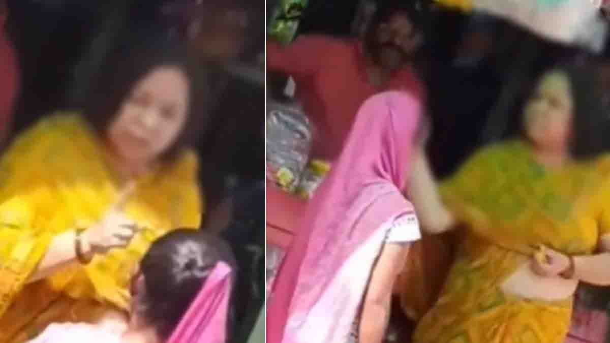 Bareilly viral video showing wealthy woman assaulting poor woman over ₹1200 loan