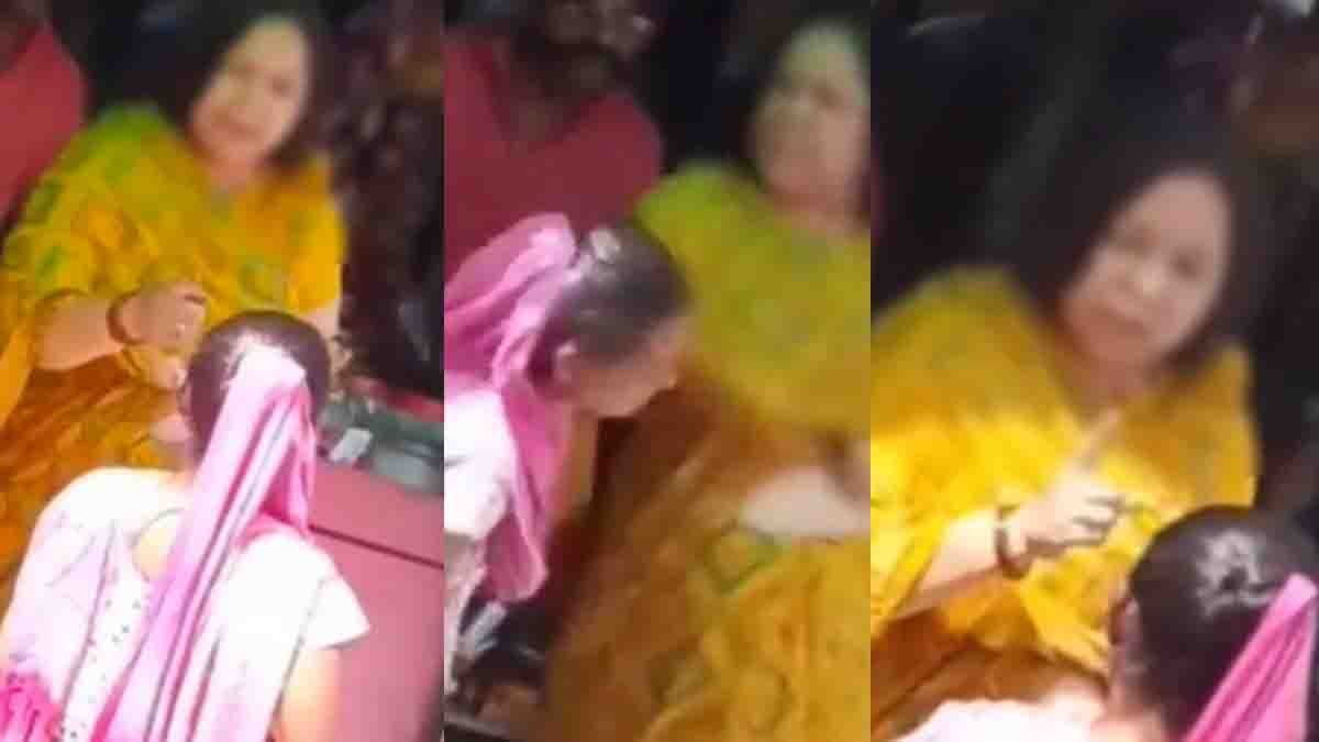 Bareilly viral video showing wealthy woman assaulting poor woman over ₹1200 loan