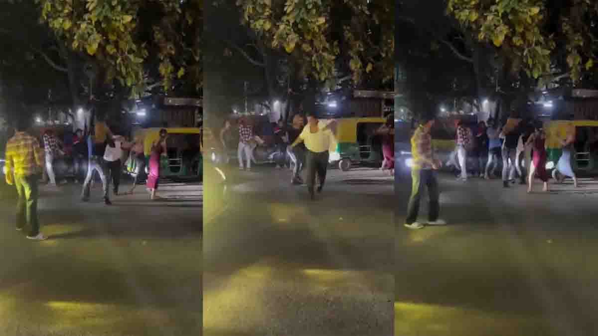 delhi viral video fact check foreign tourist 1