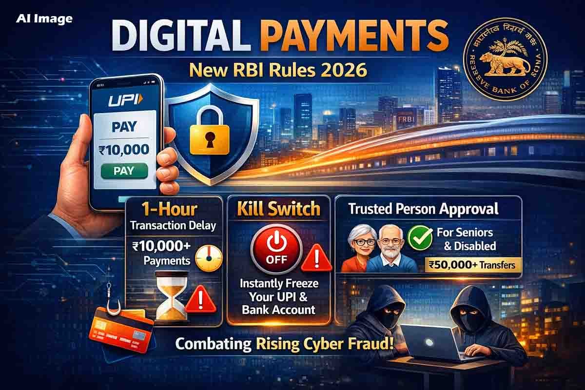 Digital payments in India with RBI security features like kill switch and fraud prevention tools
