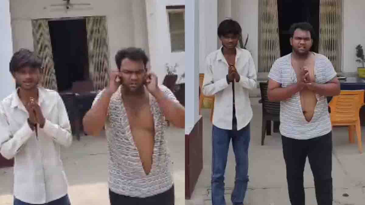 Fatehpur viral video shows youths harassing school girls before police arrest