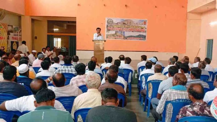 Gudibande constituency demand protest meeting with united local leaders