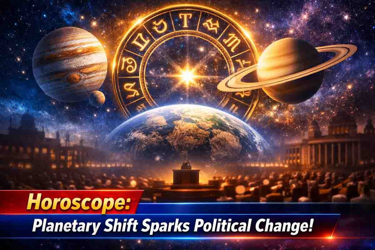 Horoscope : ಮುಂದಿನ ವಾರ ಗ್ರಹಗಳ ಭಾರಿ ಸಂಚಾರ: ರಾಜಕೀಯ ಅಖಾಡದಲ್ಲಿ ಏರುಪೇರು; ಈ ರಾಶಿಯವರಿಗೆ ಒಲಿಯಲಿದೆ 'ರಾಜಯೋಗ'! 1 Horoscope weekly prediction with planetary transit Jupiter Saturn April 2026 astrology forecast