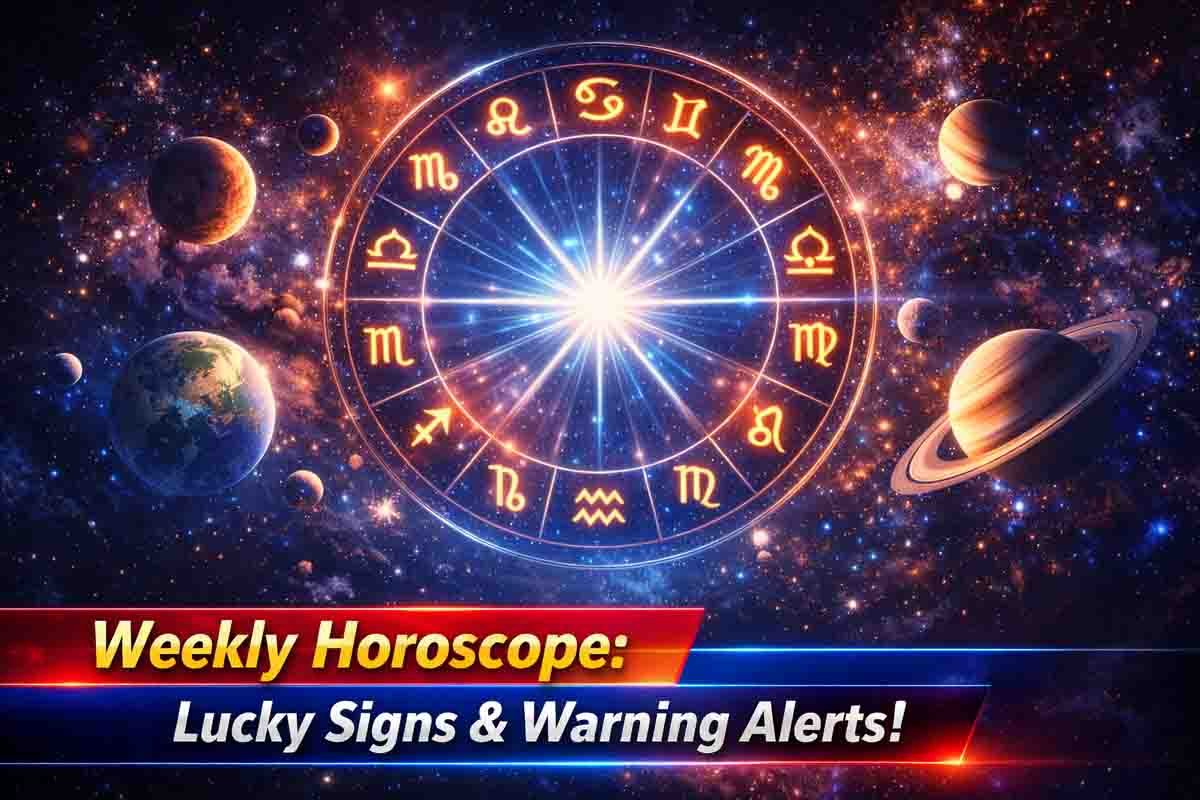 Horoscope : ಮುಂದಿನ ವಾರ ಗ್ರಹಗಳ ಭಾರಿ ಸಂಚಾರ: ರಾಜಕೀಯ ಅಖಾಡದಲ್ಲಿ ಏರುಪೇರು; ಈ ರಾಶಿಯವರಿಗೆ ಒಲಿಯಲಿದೆ 'ರಾಜಯೋಗ'! 2 Horoscope weekly prediction with planetary transit Jupiter Saturn April 2026 astrology forecast