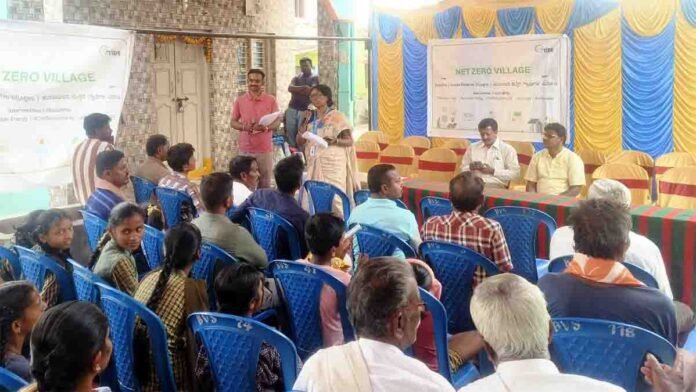 Solar Energy Revolution in Gudibande Net Zero Village promoting sustainable rural development