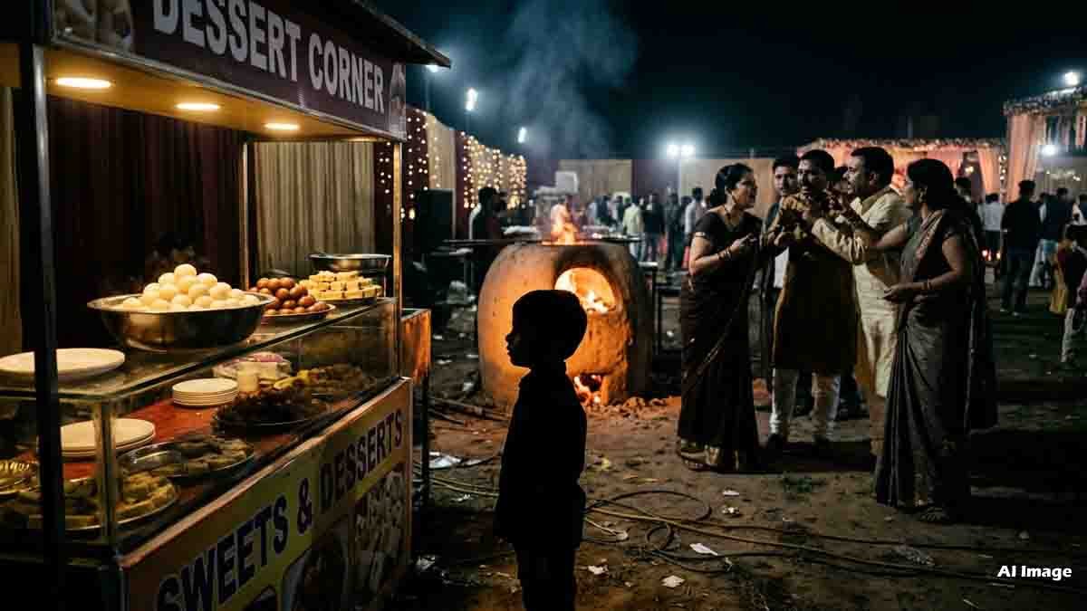 UP rasgulla incident child thrown into tandoor at wedding in Basti
