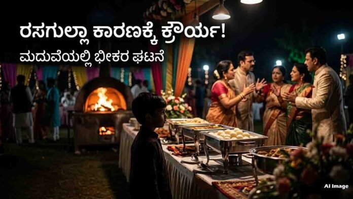 UP rasgulla incident child thrown into tandoor at wedding in Basti