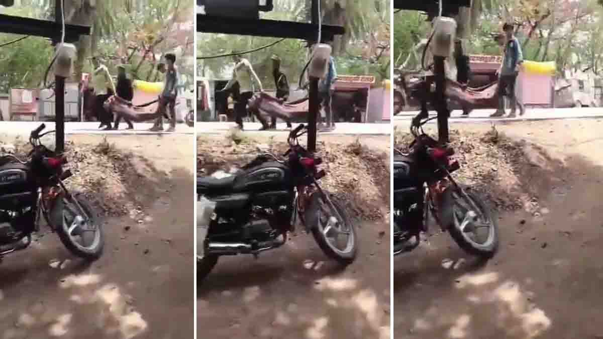 Ashoknagar tragedy where grieving parents carry their daughter’s body due to lack of stretcher in hospital