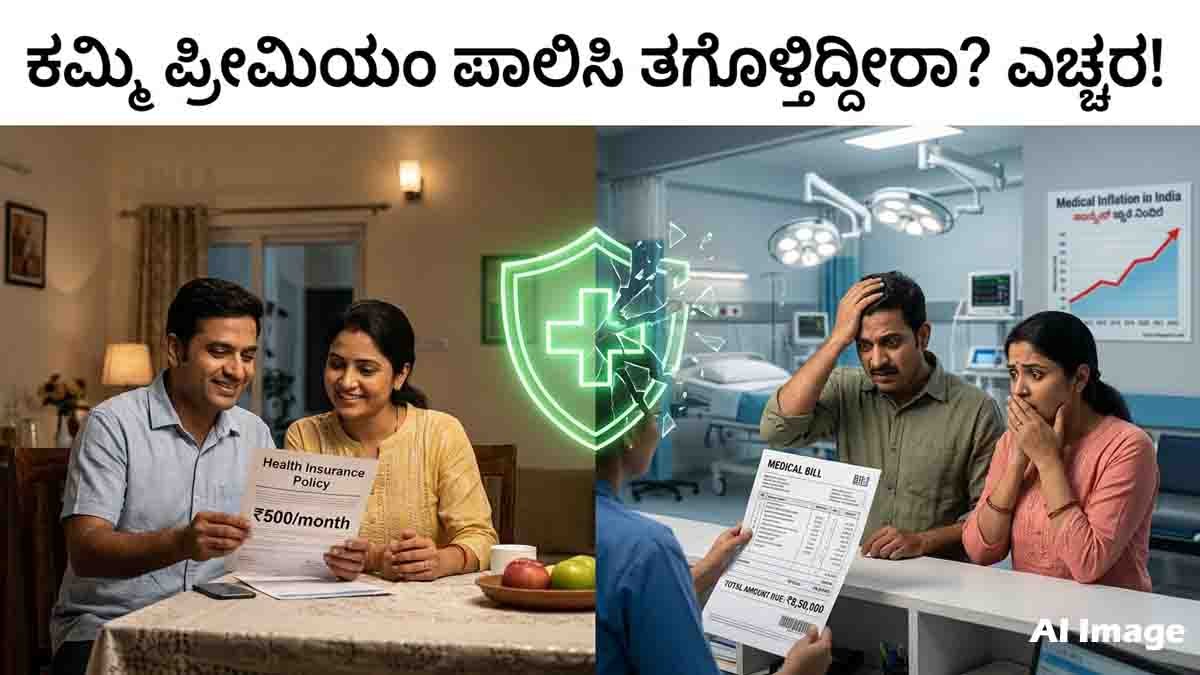 Health Insurance: ಕಡಿಮೆ ಪ್ರೀಮಿಯಂ ಹೆಲ್ತ್ ಇನ್ಶೂರೆನ್ಸ್ ಪಾಲಿಸಿಗಳ ಹಿಂದಿರುವ ಅಪಾಯಗಳೇನು ಗೊತ್ತಾ? 2 Cheap Health Insurance Risks 1