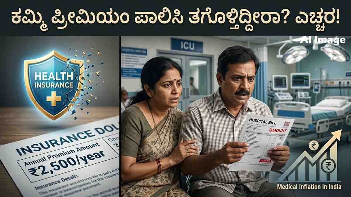 Health Insurance: ಕಡಿಮೆ ಪ್ರೀಮಿಯಂ ಹೆಲ್ತ್ ಇನ್ಶೂರೆನ್ಸ್ ಪಾಲಿಸಿಗಳ ಹಿಂದಿರುವ ಅಪಾಯಗಳೇನು ಗೊತ್ತಾ? 1 Cheap Health Insurance Risks 2