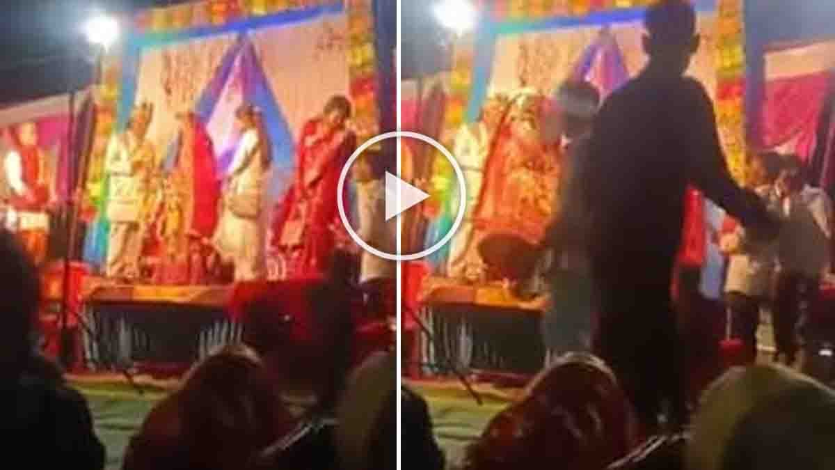 Bride garlands lover instead of groom during wedding ceremony shocking viral moment