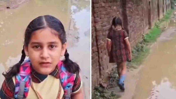DM Uncle viral video showing little girl requesting road repair in Uttar Pradesh village