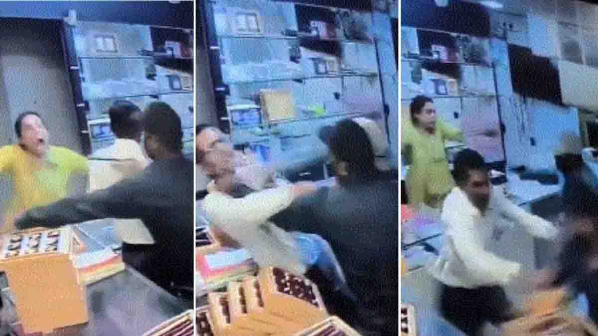 Brave Nashik woman confronts armed robbers during viral jewellery shop robbery incident
