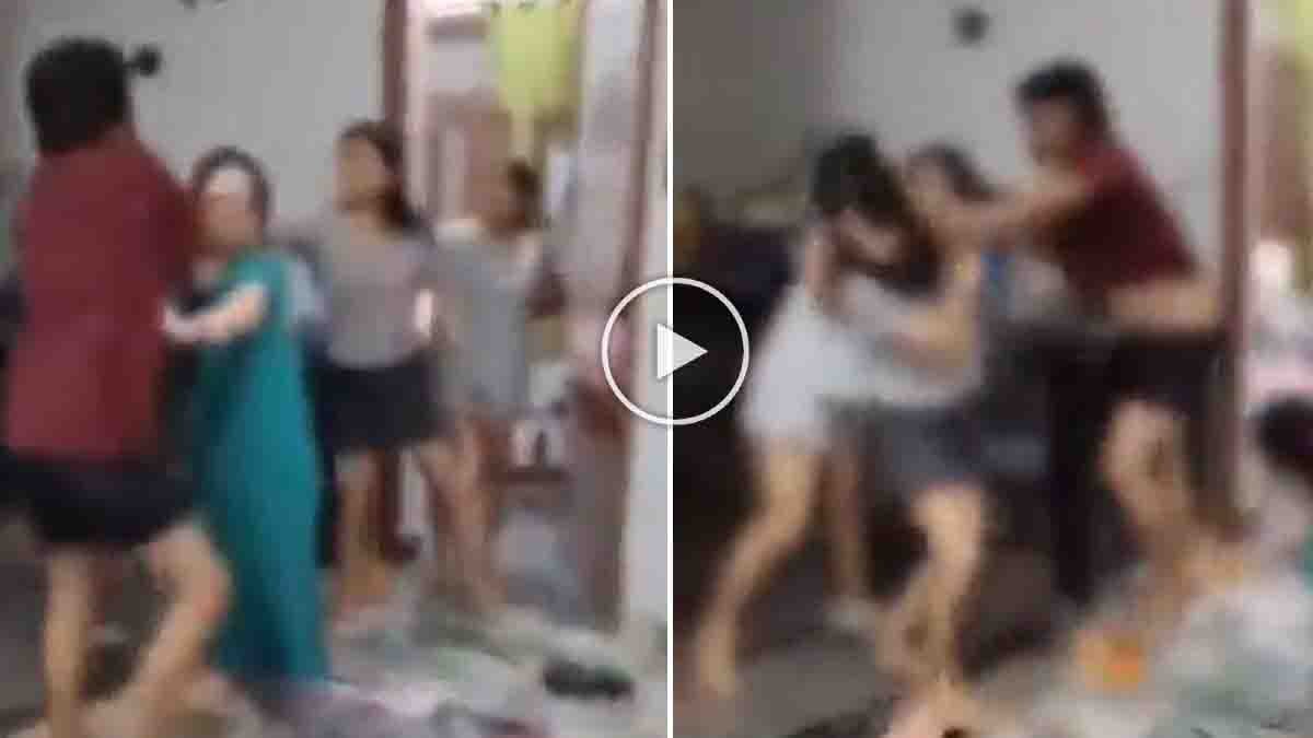 Prayagraj hostel assault case video goes viral after female students were allegedly attacked by hostel owner’s son.