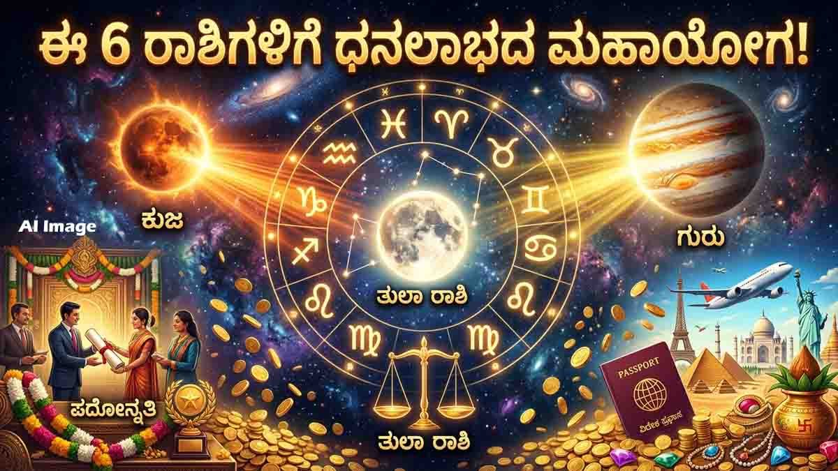 Chandra Mangal Yoga bringing wealth success and luck for Aries Gemini Cancer Libra Sagittarius and Aquarius zodiac signs