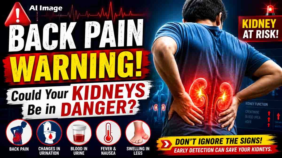 Back Pain Warning Signs That Could Indicate Serious Kidney Problems