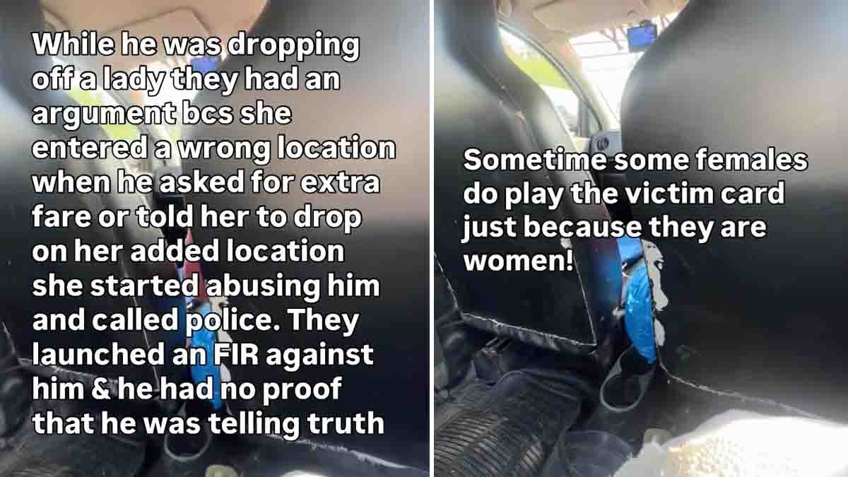 Cab driver explaining why he installed a dashcam after facing a false complaint from a passenger